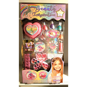 Hot Focus Beauty Inspiration Girlz Cosmetics & Nail Set 65 Plus Pieces